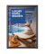 Plakat-Klapprahmen Standard, KRA2G25C9005, schwarz, A3, 25mm Profil, Aluminiumrahmen