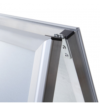 Showdown Kundenstopper 70x100cm 32mm Gehrung sw
