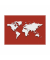 Tischset Business PLM6GI30 rot Weltkarte 45x32cm