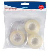 Klebebandabroller 23294, f&uuml;r Klebeb&auml;nder bis 18mm x 33m, transparent