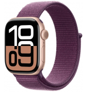Watch Series 10 42 mm Aluminium (GPS) Sport Loop  pflaume, roségold