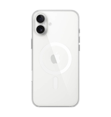 Clear Case mit MagSafe Handy-Cover für Apple iPhone 16 Plus transparent
