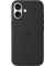 Silikon Case Handy-Cover für Apple iPhone 16 schwarz