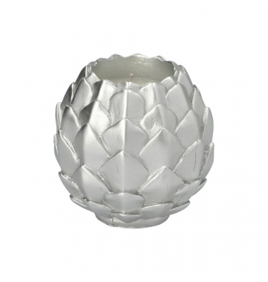 Kerzen Pine Cone 89848 silber ca. 50 Stunden Brenndauer