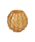Kerzen Pine Cone 89847 gold ca. 50 Stunden Brenndauer