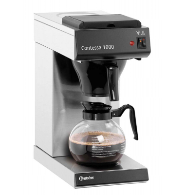Contessa 1000 Kaffeemaschine silber, 11 Tassen