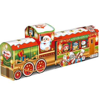 Mix Adventskalender 3D-Zug Schokolade 226,0 g