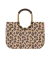 Einkaufskorb loopshopper L frame LEO MACCHIATO OR6047 # Verschluss, außen 46x25x34,5cm, Polyester aus 100% recyceltem PET braun