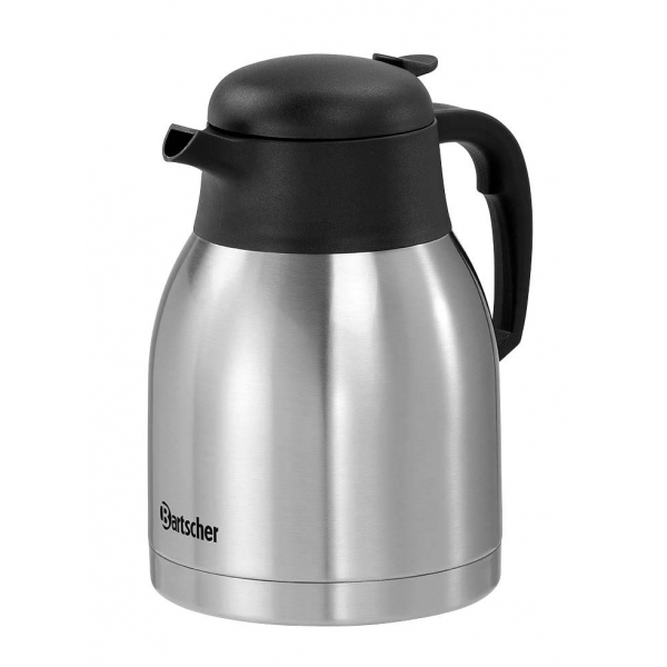Bartscher Isolierkanne 190114, edelstahl/schwarz, 1,4 Liter 4015613714745 Bartscher