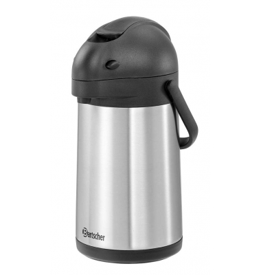 Isolierkanne 1,9L-ST schwarz, silber 1,9 l
