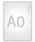 Plakat-Klapprahmen Standard silber A0 mit Antireflexfolie