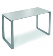Stehtisch Celsus 810076781 110cm (H), 160x80cm (BxT), rechteckig, lichtgrau / silber
