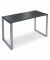 Stehtisch Celsus 110cm (H), 160x80cm (BxT), rechteckig, anthrazit / silber