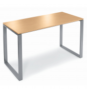 Stehtisch Celsus 810076772 110cm (H), 160x80cm (BxT), rechteckig, buche / silber