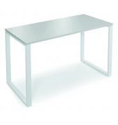 Stehtisch Celsus 810076881 110cm (H), 160x80cm (BxT), rechteckig, lichtgrau / weiß