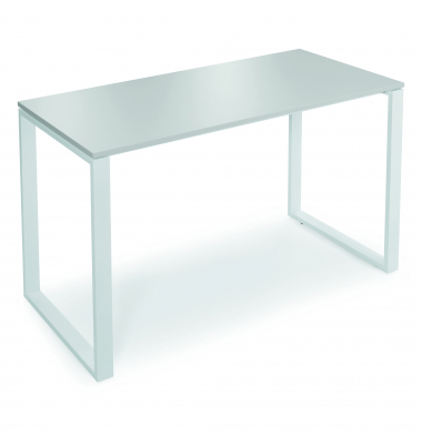Stehtisch Celsus 810076881 110cm (H), 160x80cm (BxT), rechteckig, lichtgrau / weiß