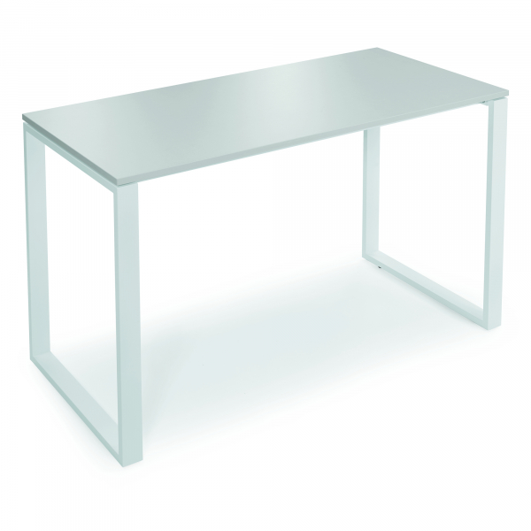 4003969161740 - Stehtisch Celsus 810076881 110cm (H) 160x80cm (BxT) rechteckig lichtgrau   weiß 4003969161740 Soennecken