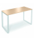 Stehtisch Celsus 110cm (H), 160x80cm (BxT), rechteckig, ahorn / wei&szlig;