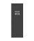 Buchkalender 801-0001, Vormerker, farbig sortiert, 2 Tage / 1 Seite, 10,4x29,6cm, 2025