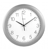  Funkuhr Teneriffa 00185872, silber, 30cm, rund, analog