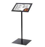 Infost&auml;nder Showdown MBSCZN2xA4C9005, A4, 112,5cm hoch, Klapprahmen, schwarz