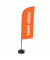 Showdown Beachflag Take Away or
