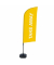 Showdown Beachflag Take Away ge