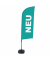 Showdown Beachflag Neu tk deutsch