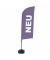 Showdown Beachflag Neu li deutsch