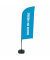 Showdown Beachflag Hier Anmelden bl englisch