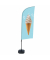 Showdown Beachflag Eis
