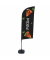 Showdown Beachflag Pizza