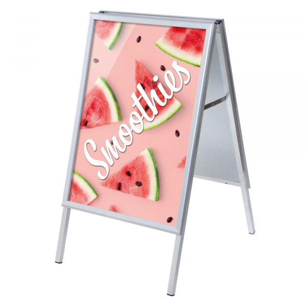 8596052145629 - Kundenstopper Smoothies ZPA1G32MEI200 Din A1 Din A1 mit Vordruck-Poster silber 8596052145629 Showdown Displays