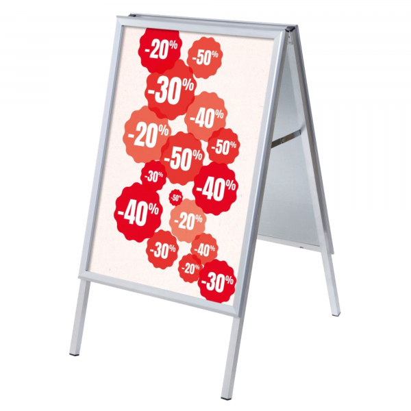 8596052145889 - Kundenstopper Rabatt ZPA1G32MEI226 Din A1 Din A1 mit Vordruck-Poster silber 8596052145889 Showdown Displays