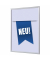 Plakat-Klapprahmen Standard, KRA1G25LPPI442, blau, A1, Aluminiumrahmen
