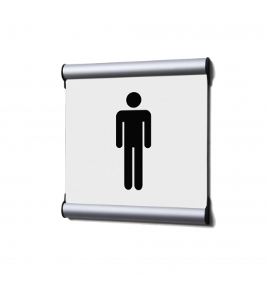 Showdown T&uuml;rschild 15,5x15,5cm Herren ws