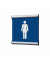 Showdown Türschild 15,5x15,5cm Damen bl