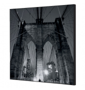 Showdown Wanddekoration Set 40x40cm New York Manhattan Brücke