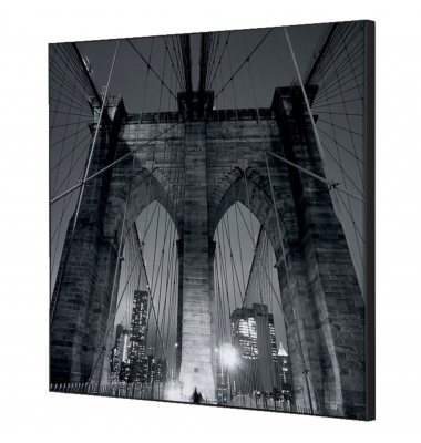 Showdown Wanddekoration Set 40x40cm New York Manhattan Brücke