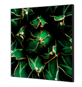 Showdown Wanddekoration Set 40x40cm Kaktus gn