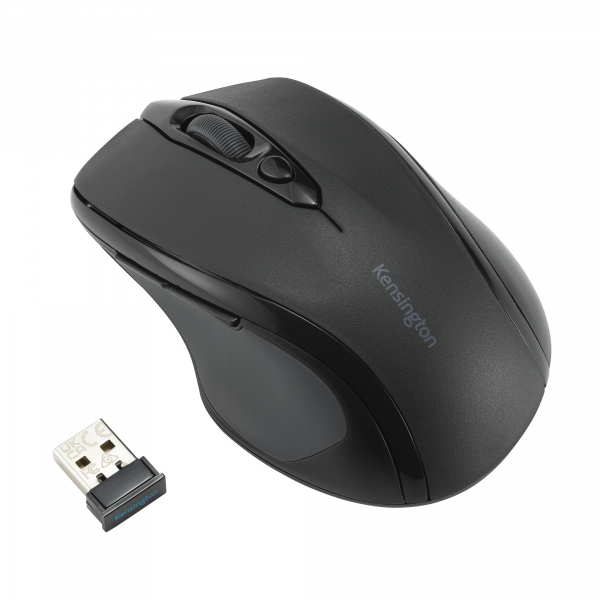 0085896724810 - EQ MY310 Kabellose Mid-Size-Maus K72481WW Optische Maus Für Rechtshänder USB-A Nano-Empfänger Schwarz