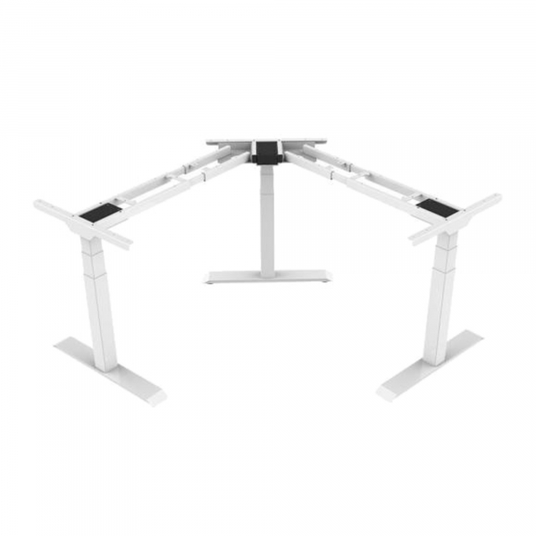 4003969161771 - Schreibtischgestell Flex Modul elektrisch höhenverstellbar 58-123cm (H) T-Fuß-Gestell silber 4003969161771 Soennecken