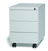 Rollcontainer 3xSchub 39x55x59cm lgr
