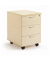 Rollcontainer 820201979, ahorn, 3 Schubladen, Holz, abschlie&szlig;bar