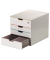 Schubladenbox VARICOLOR MIX 4 SAFE 762627, ABS, 4 Schubladen, A4, weiß