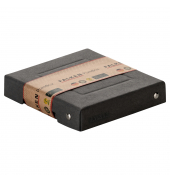 Aufbewahrungsbox PureBox Black 22001736, mit Deckel, au&szlig;en 13x2,5x13cm, Pappe schwarz