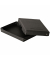 Aufbewahrungsbox PureBox Black 22001760, mit Deckel, au&szlig;en 14x2,5x20cm, Pappe schwarz