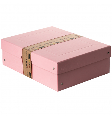 Aufbewahrungsbox PureBox Pastell 22001888, Pappe pastellpink