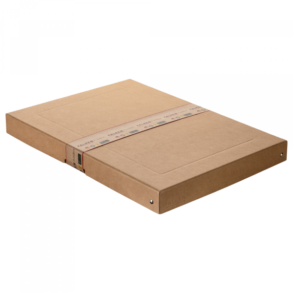 4014481245542 - Archivbox PureBox Nature A3 für bis zu 500 Blatt mit Beschriftungsfeld L 440 x B 320 x Füllhöhe 40 mm FSC®-Pappe braun