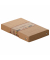 Aufbewahrungsbox PureBox Nature 22001824, mit Deckel, au&szlig;en 12x2,5x18,5cm, Pappe natronbraun